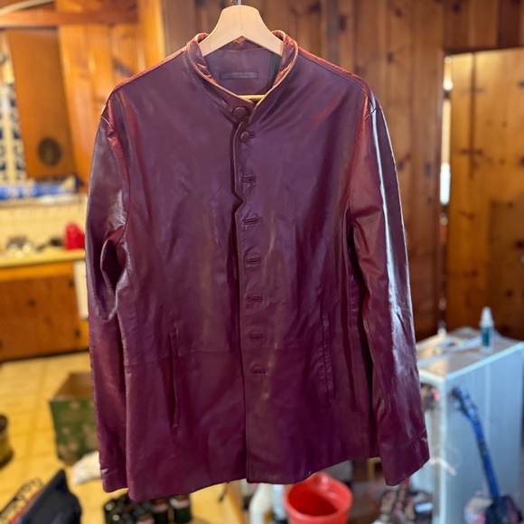 JOHN VARVATOS Goat Leather Moto Jacket - Picture 2 of 7